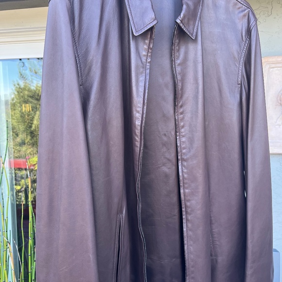 Ralph Lauren Purple Label men’s leather jacket